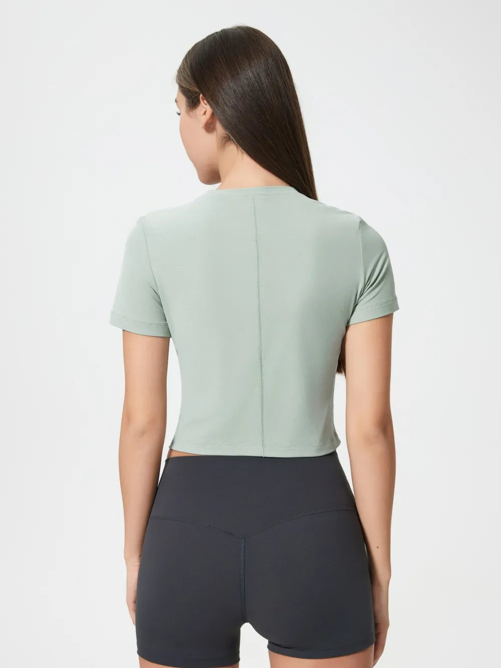 Atmungsaktives Yoga- & Fitness-Shirt – figurbetont & flexibel