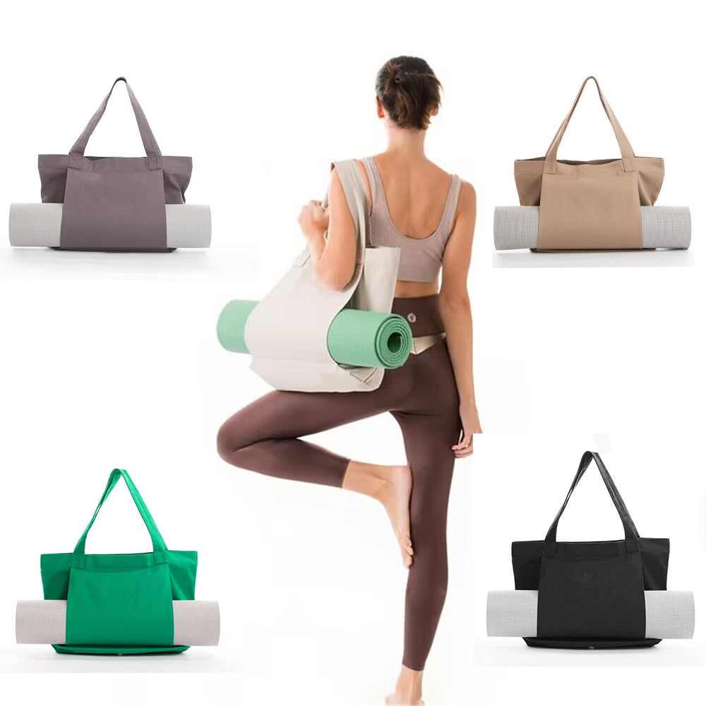 Yogamatten-Tasche aus Canvas – Schultertasche für Studio, Reisen & Alltag